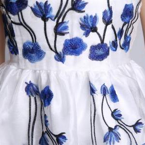 Embroidery Embroidered Dress Ax073004ax