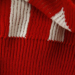 Flag Stitching Loose Sweater Ax090406ax