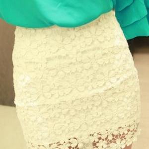 Slim Package Hip Lace Skirts Ax091305ax