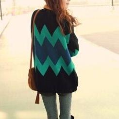Fashion Loose Long-sleeved Sweater Ax092401ax