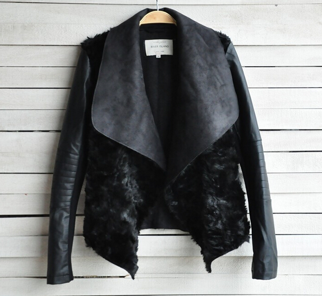 Ladies Fashion Leather Jacket Ax091111ax