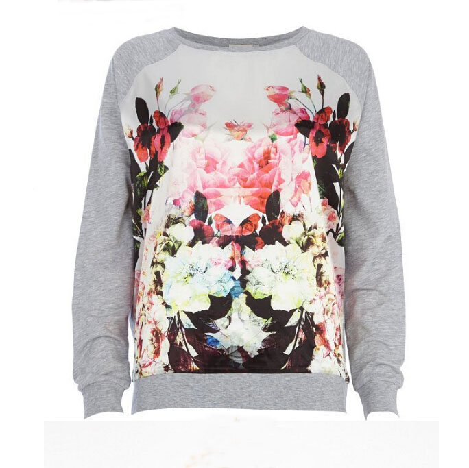 The Round Neck Long-sleeved Sweater Printing Ax42015ax