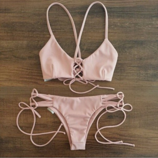 bikini straps