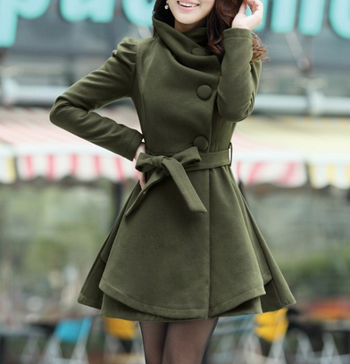 Special Designed Slim Trench-coat Ax112715ax on Luulla